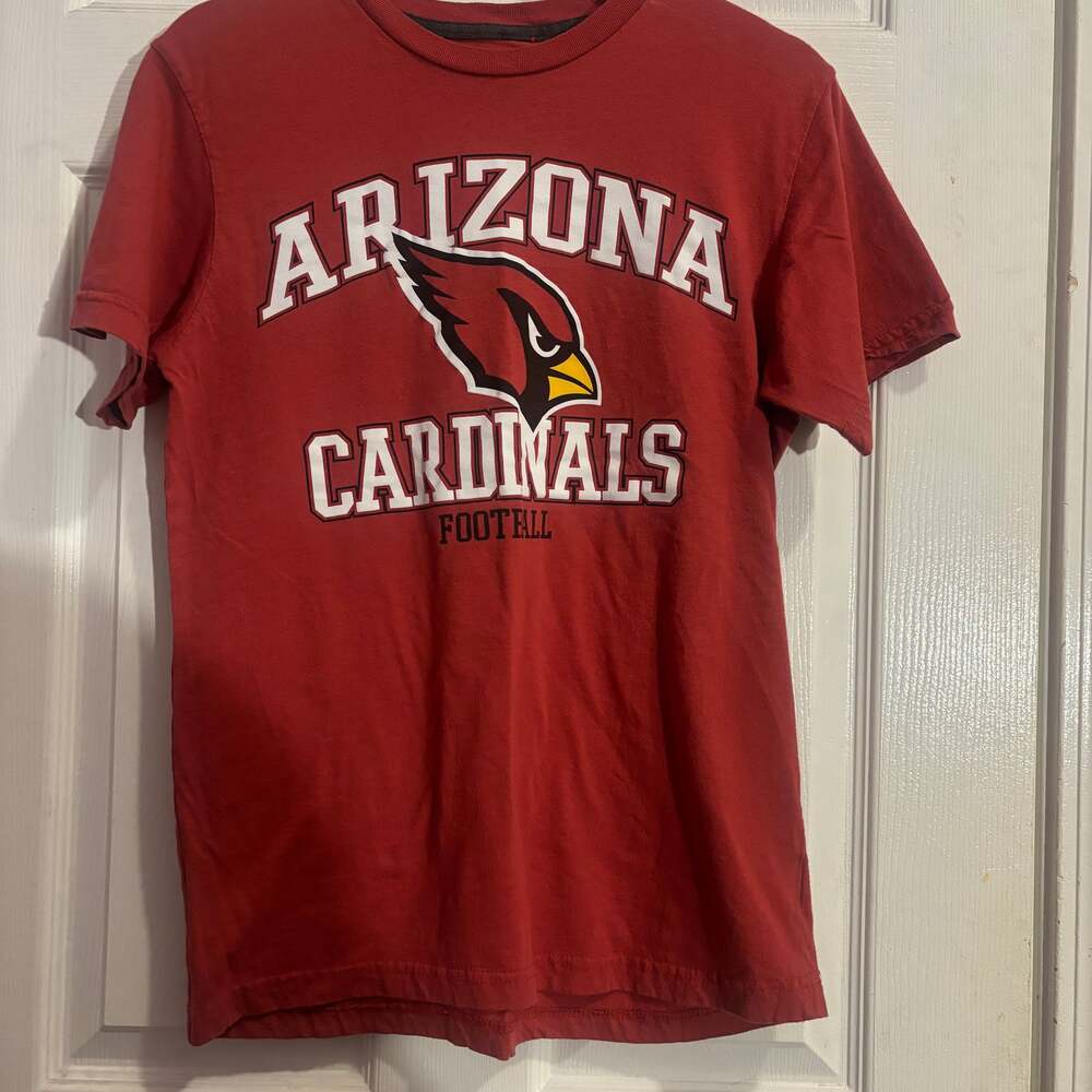 Arizona Cardinals Shirt Mens Large Red Football NFL Casual Sports Workout